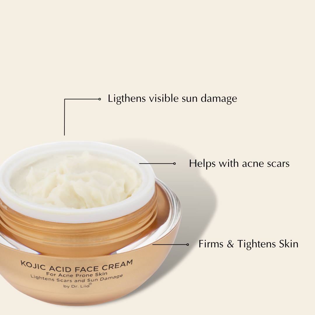 Pore Refining & Brightening Kojic Acid Skincare Set – Vegan,