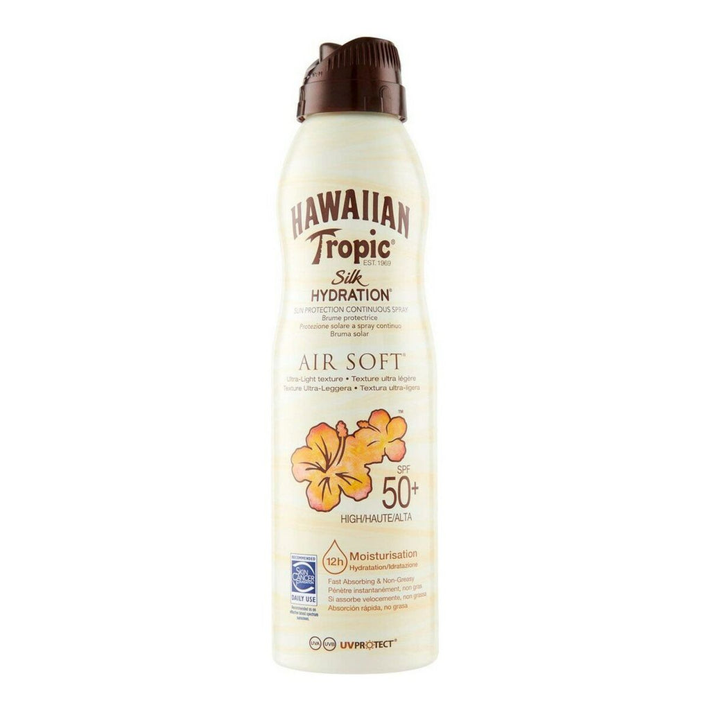 Sun Screen Spray Silk Hydration Hawaiian Tropic Moisturizing Spf 50